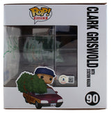 Chevy Chase Christmas Vacation Signed #90 Funko Pop Vinyl Figure w Green Sig BAS