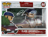 Chevy Chase Christmas Vacation Signed #90 Funko Pop Vinyl Figure w White Sig BAS