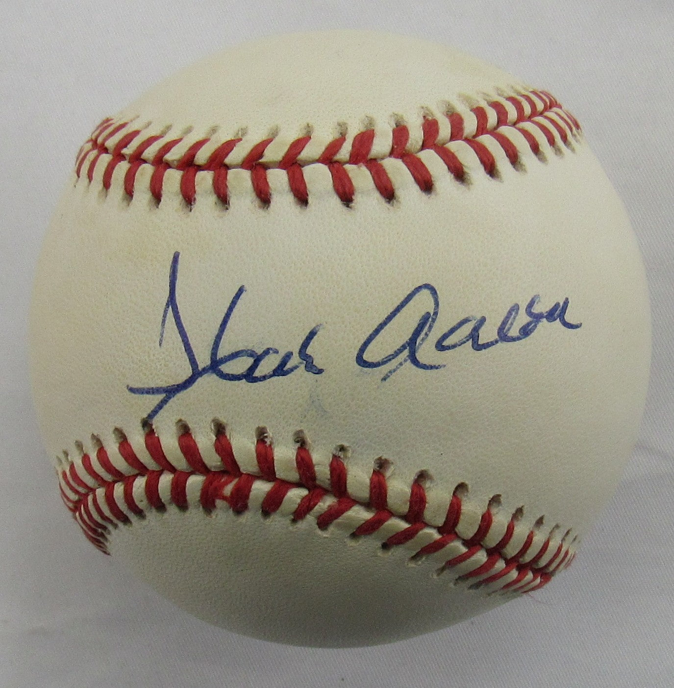 Hank Aaron Signed Auto Rawlings Baseball PSA/DNA AP55215
