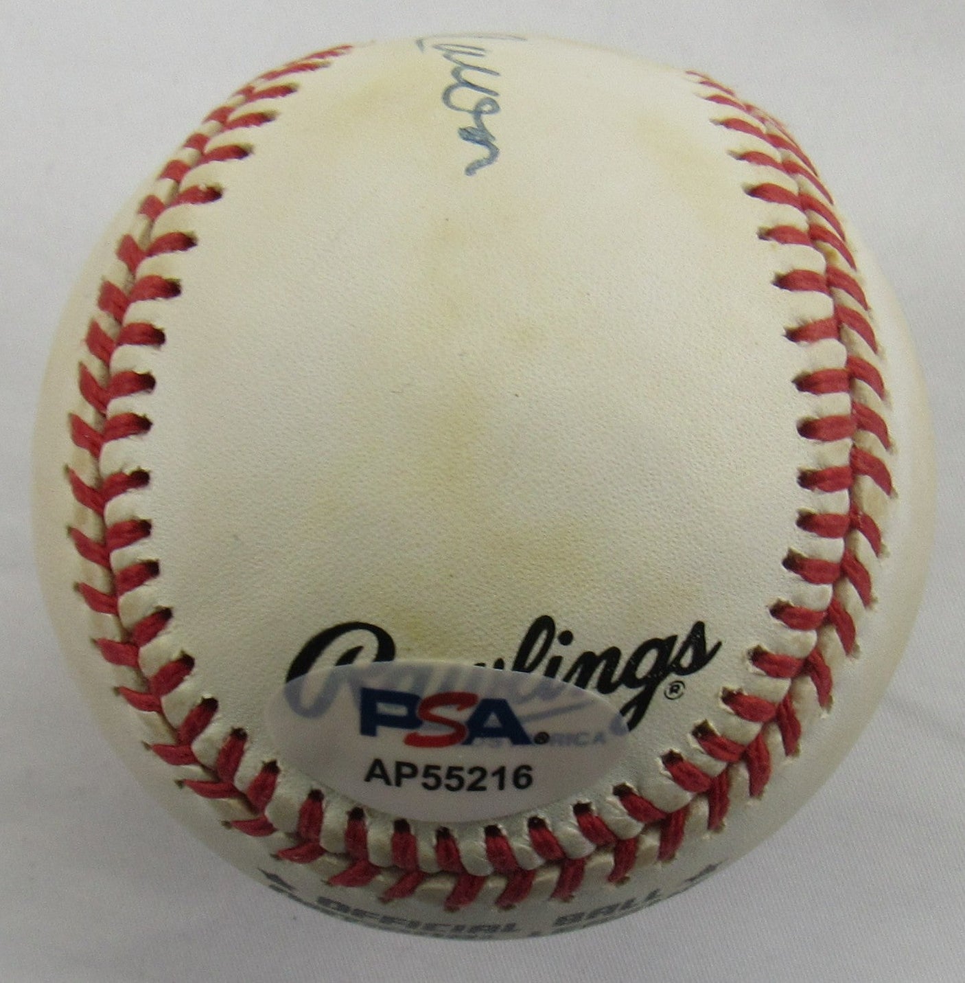 Hank Aaron Signed Auto Rawlings Baseball PSA/DNA AP55216