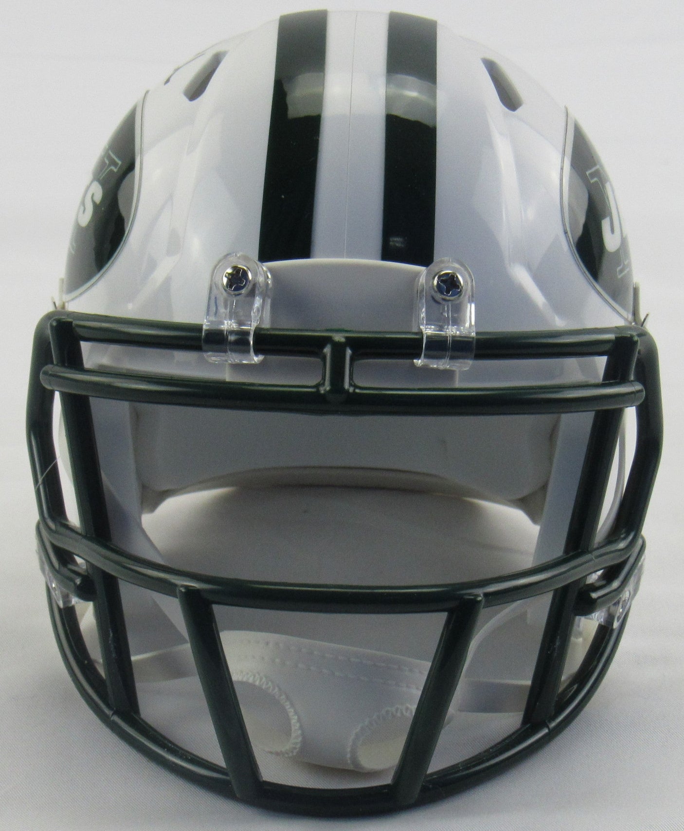 Vinny Testaverde Signed Auto Autograph Jets Mini Helmet JSA Witness