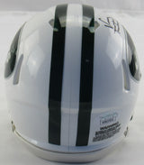Vinny Testaverde Signed Auto Autograph Jets Mini Helmet JSA Witness