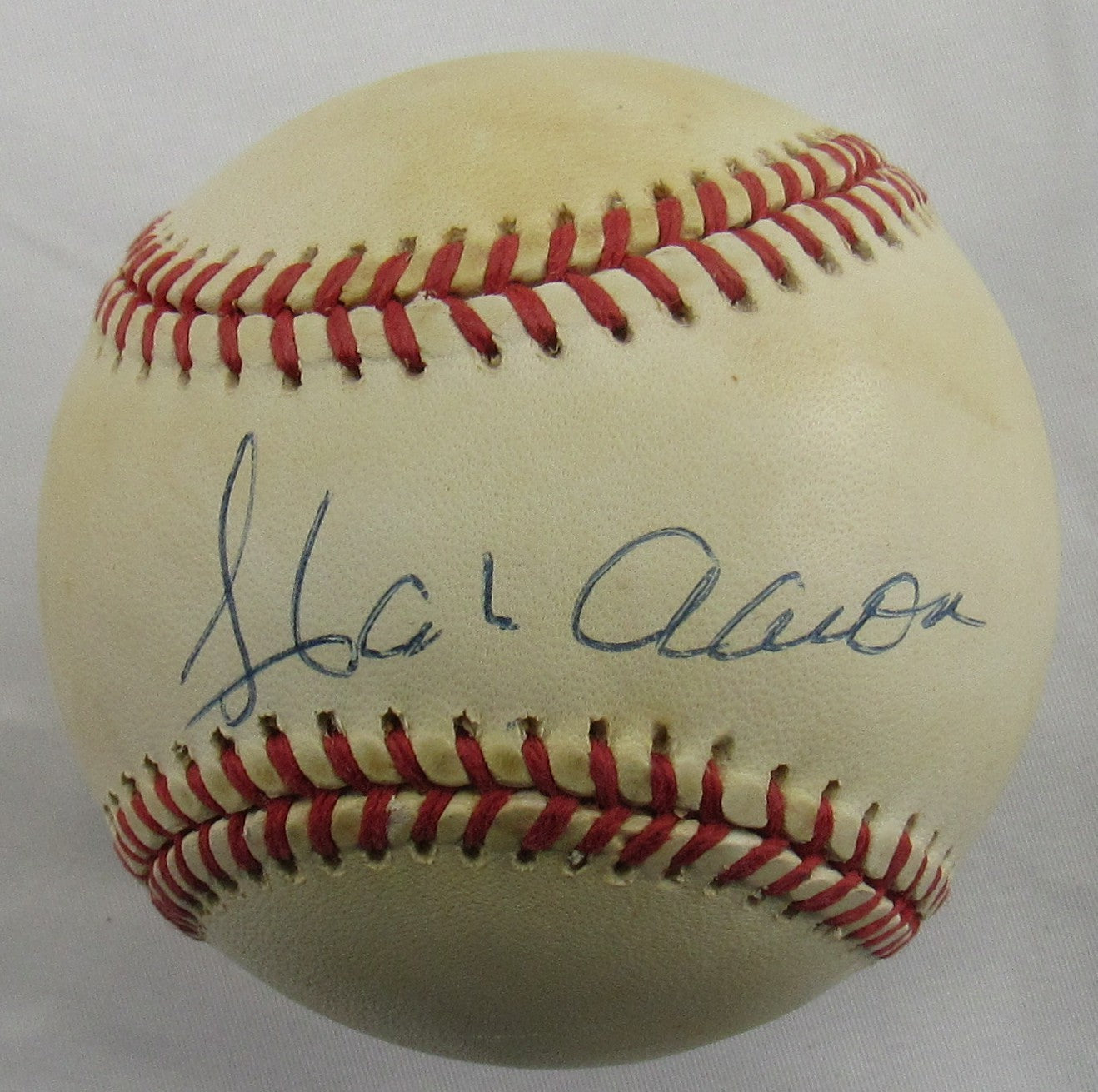Hank Aaron Signed Auto Rawlings Baseball PSA/DNA AP55214