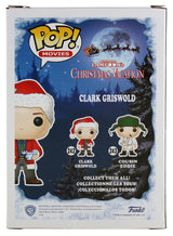 Chevy Chase Christmas Vacation Signed Funko Pop Figure w/ Red Sig BAS Witnessed