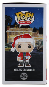Chevy Chase Christmas Vacation Signed Funko Pop Figure w/ Red Sig BAS Witnessed