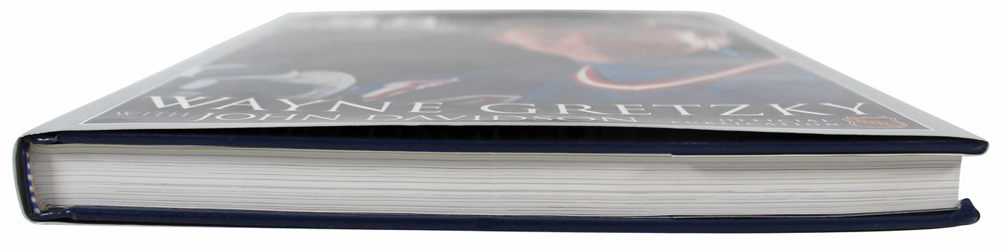 Rangers Wayne Gretzky Signed 99 My Life In Pictures Hard Cover Book BAS #AD64150