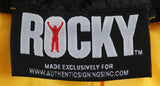 Sylvester Stallone & Talia Shire Signed Yellow Rocky Boxing Trunks BAS #AB14661