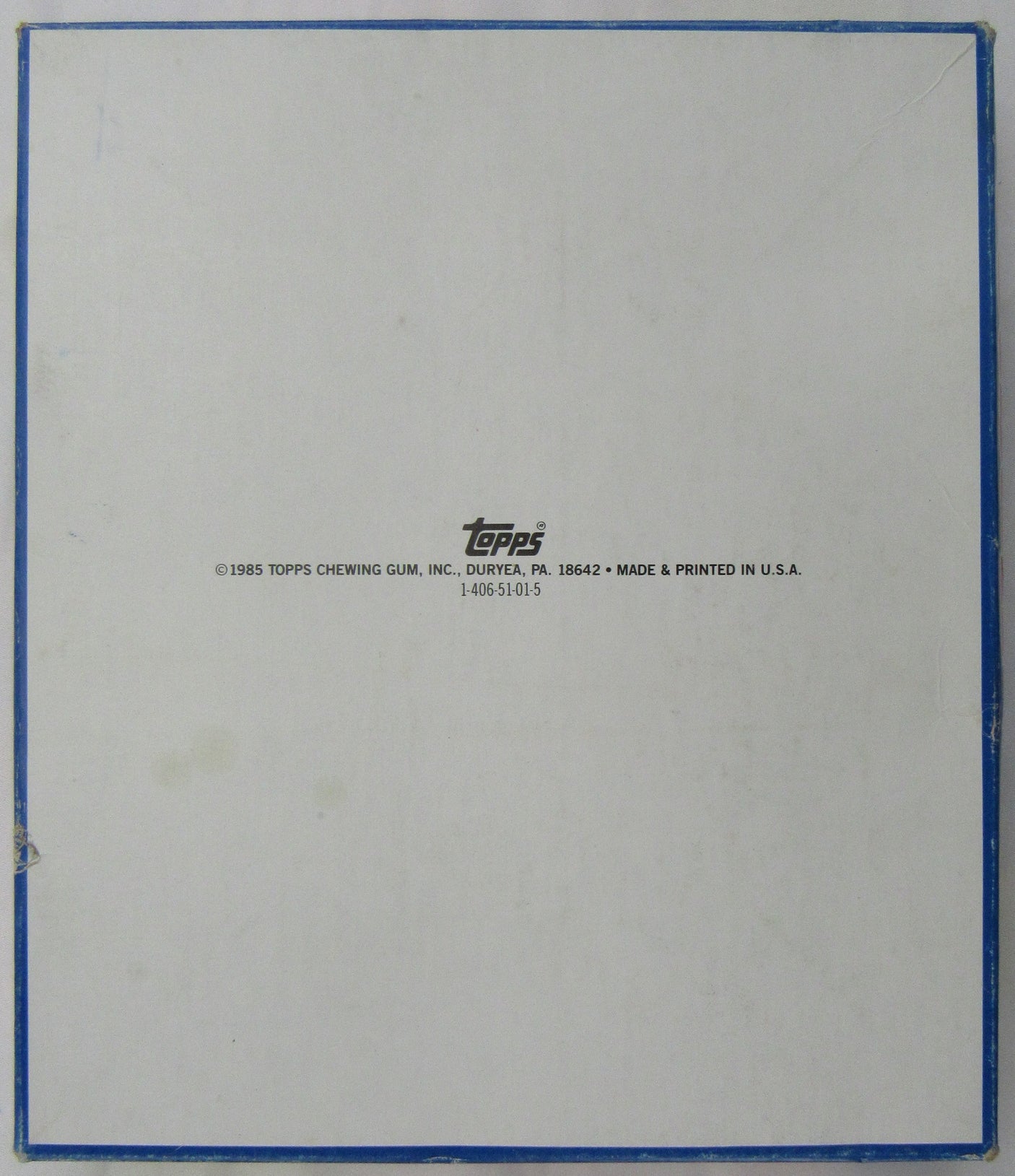 1985 Topps Football Yearbook Sticker Album - 11 Albums - Unused