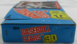 1986 Topps Baseball Stars In 3D Factory Box - 24 Packs