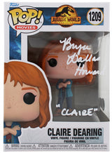 Bryce Dallas Howard "Claire" Jurassic World Signed Funko Pop Vinyl Figure BAS 2