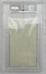 Travis Jackson Signed Auto Autograph Encapsulated PSA/DNA Index Card