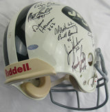 1969 New York Jets Team Signed Joe Namath Auto Full Size Helmet Replica Steiner Sports Hologram