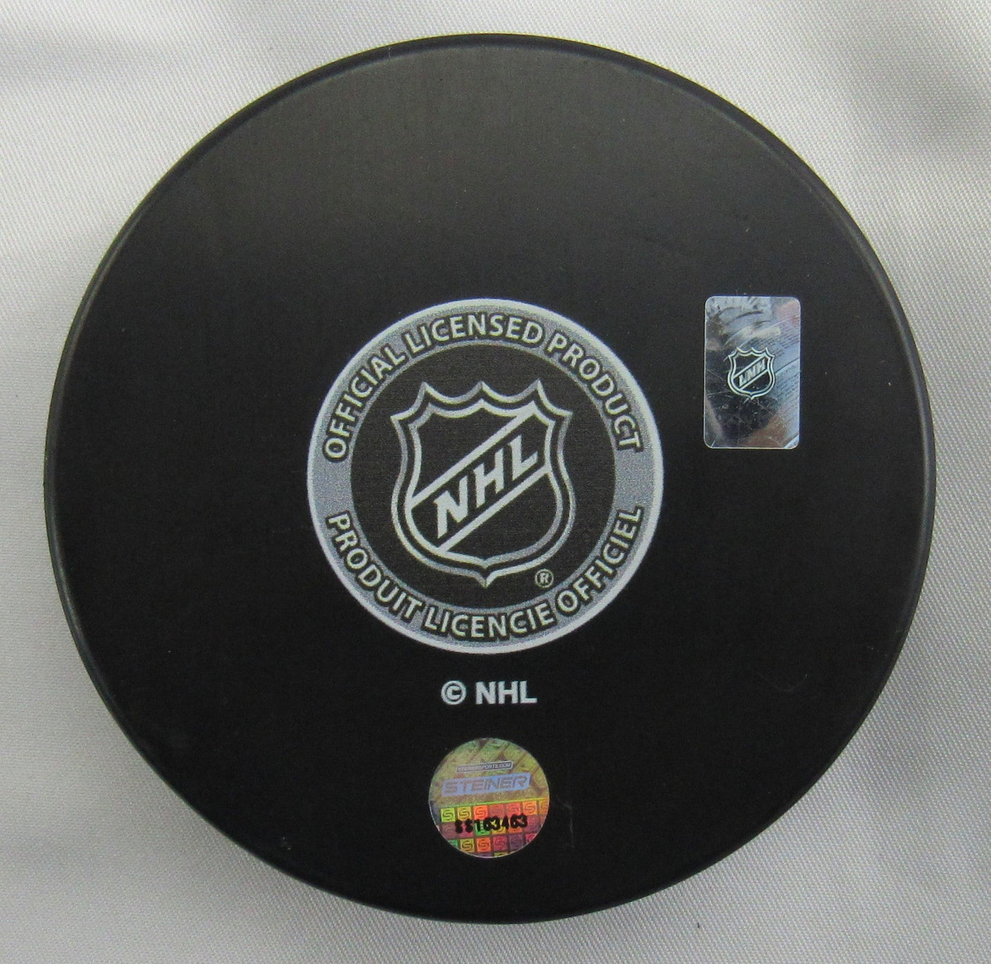 Butch Goring Signed Auto Islanders Puck w/ Insc Steiner COA