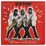 Dusty Hill & Billy Gibbons ZZ Top Authentic Signed Album Cover BAS #AB77807