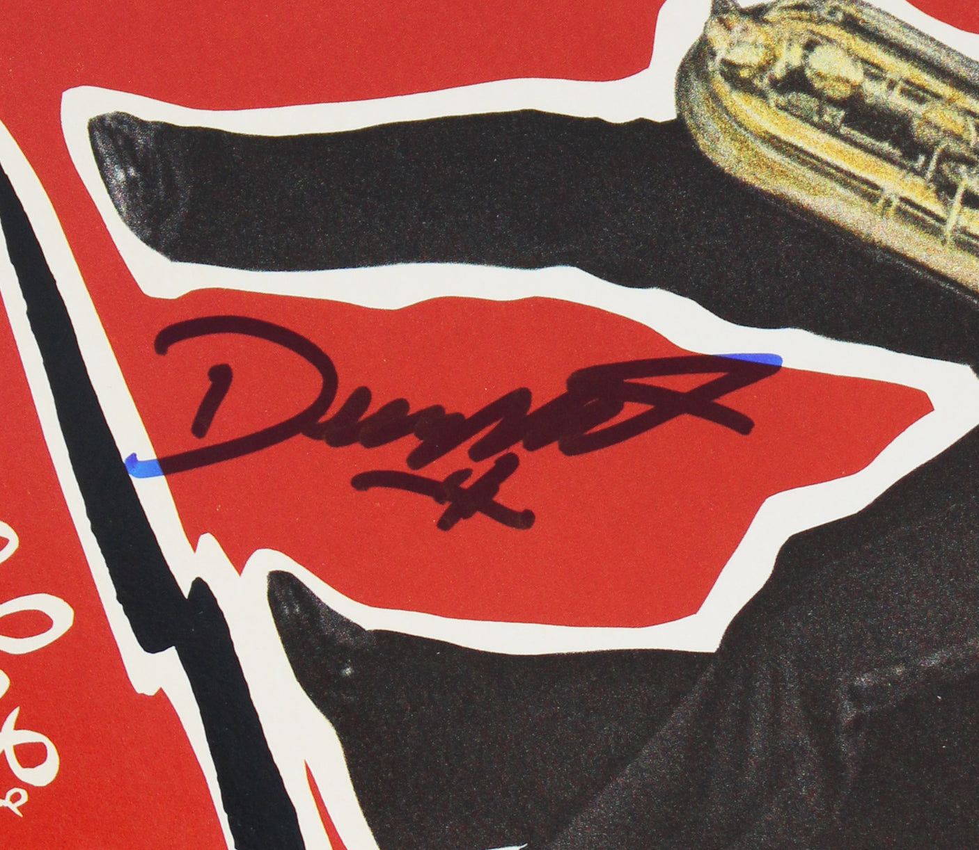 Dusty Hill & Billy Gibbons ZZ Top Authentic Signed Album Cover BAS #AB77807