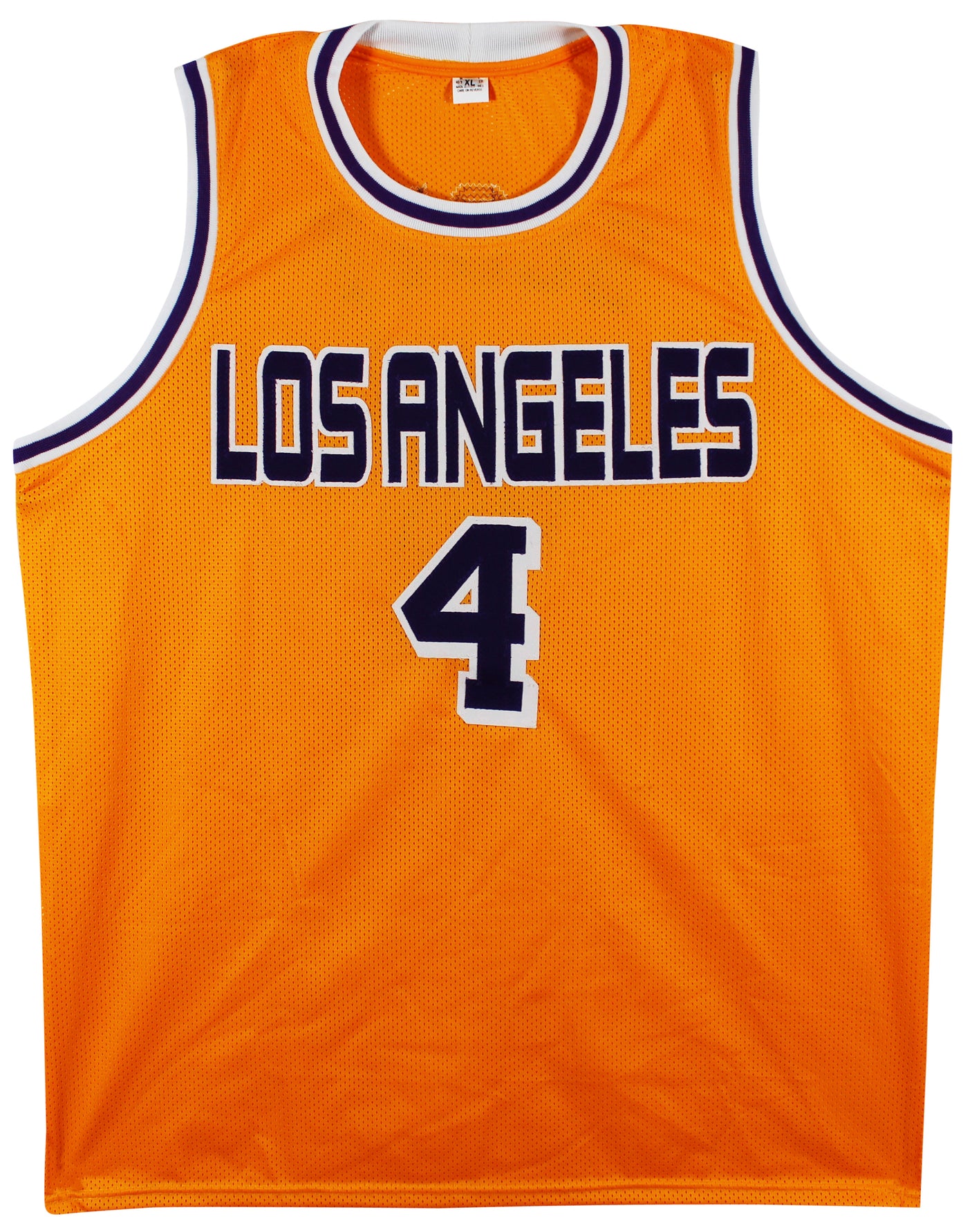 Byron Scott "Showtime" Authentic Signed Yellow Pro Style Jersey BAS Witnessed