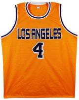 Byron Scott "Showtime" Authentic Signed Yellow Pro Style Jersey BAS Witnessed