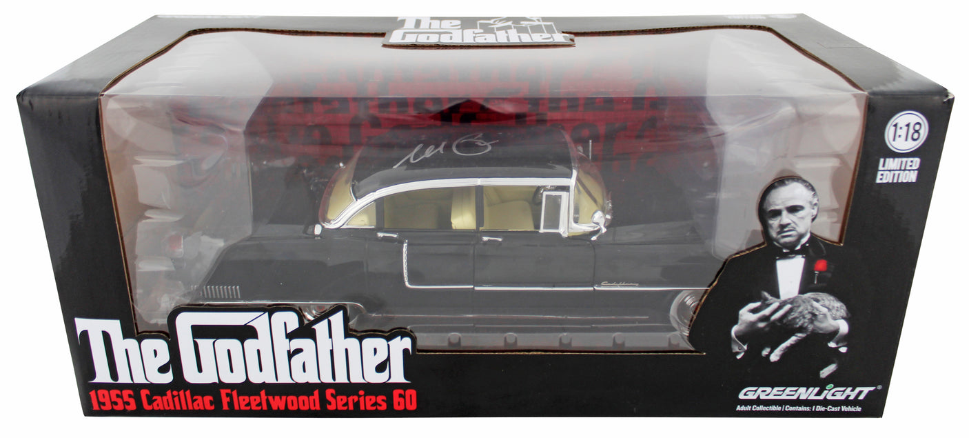 Al Pacino The Godfather Signed 1955 Cadillac LE 1:18 Scale Die Cast Car BAS