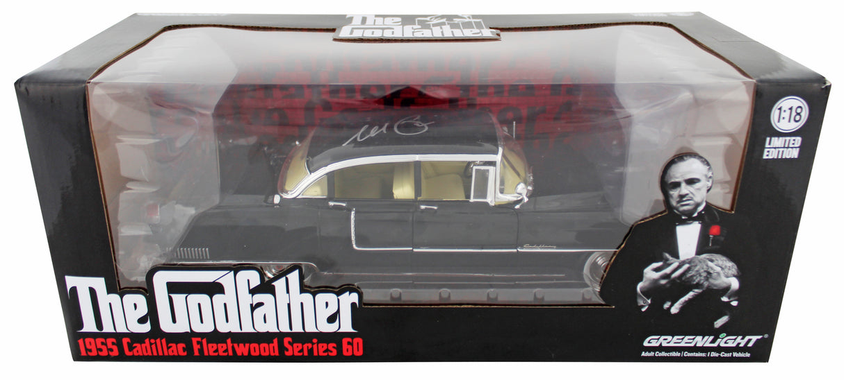 Al Pacino The Godfather Signed 1955 Cadillac LE 1:18 Scale Die Cast Car BAS