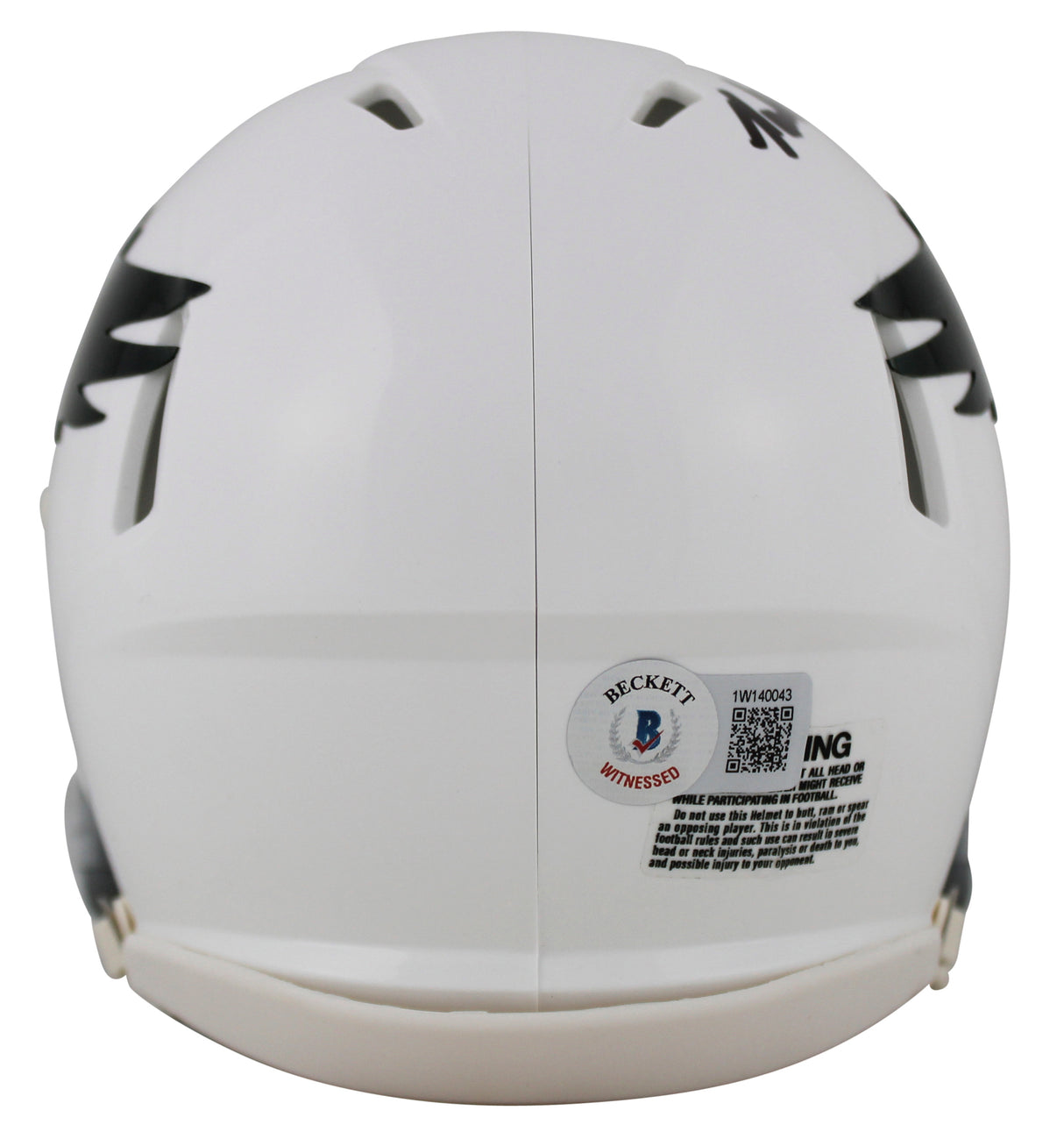 Eagles Randall Cunningham Authentic Signed 69-73 TB Speed Mini Helmet BAS Wit