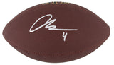 Raiders Aidan O'Connell Signed Wilson Super Grip Nfl Football BAS Witnessed