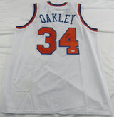 Charles Oakley Signed Auto Autograph Replica Jersey PSA/DNA COA