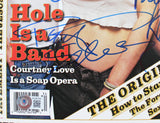 Hole (4) Love, Erlandson, Maur & Schemel Signed Rolling Stone Magazine BAS LOA