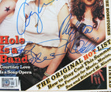 Hole (4) Love, Erlandson, Maur & Schemel Signed Rolling Stone Magazine BAS LOA