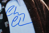 Chevy Chase Christmas Vacation Signed 16x20 Vertical Santa Hat Photo BAS Witness