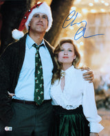 Chevy Chase Christmas Vacation Signed 16x20 Vertical Photo w/ Beverly BAS Wit