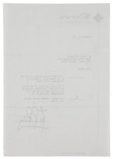 Neil Armstrong Apollo 11 Signed 7.25x10.5 1973 RSVP Letter BAS #AD85205