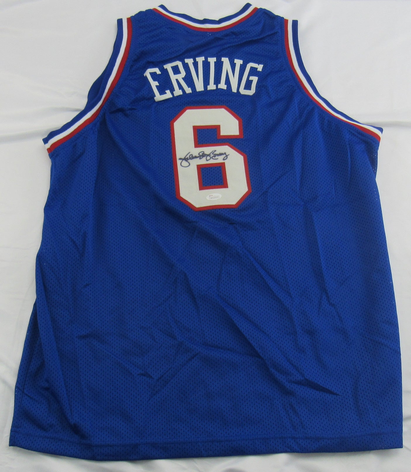 Julius Erving Signed Auto Autograph Replica Jersey JSA WP200634