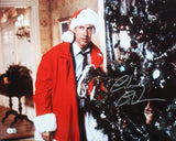 Chevy Chase Christmas Vacation Signed 16x20 Horizontal Tree Photo w/ Silver BAS