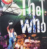 The Who (3) Daltrey, Townshend & Entwistle Signed Laserdisc Cover BAS #A42884