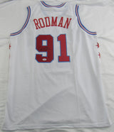 Dennis Rodman Signed Auto Autograph Replica Jersey PSA/DNA COA