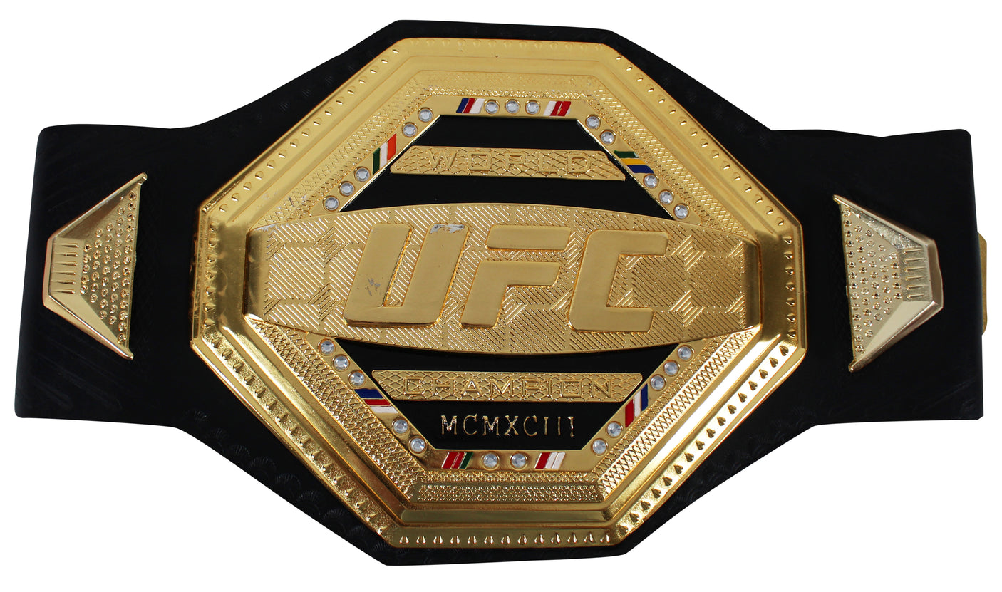 Khabib Nurmagomedov Authentic Signed MMA World Championship Full Size Belt BAS