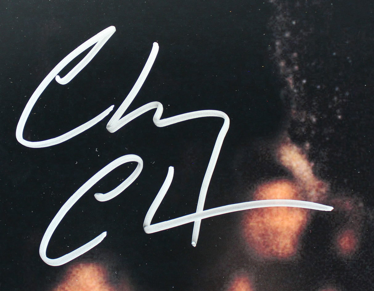 Chevy Chase Fletch Authentic Signed 16x20 Vertical Afro Photo Silver Sig BAS Wit