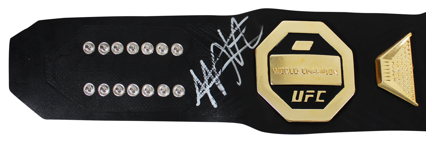 Khabib Nurmagomedov Authentic Signed MMA World Championship Full Size Belt BAS