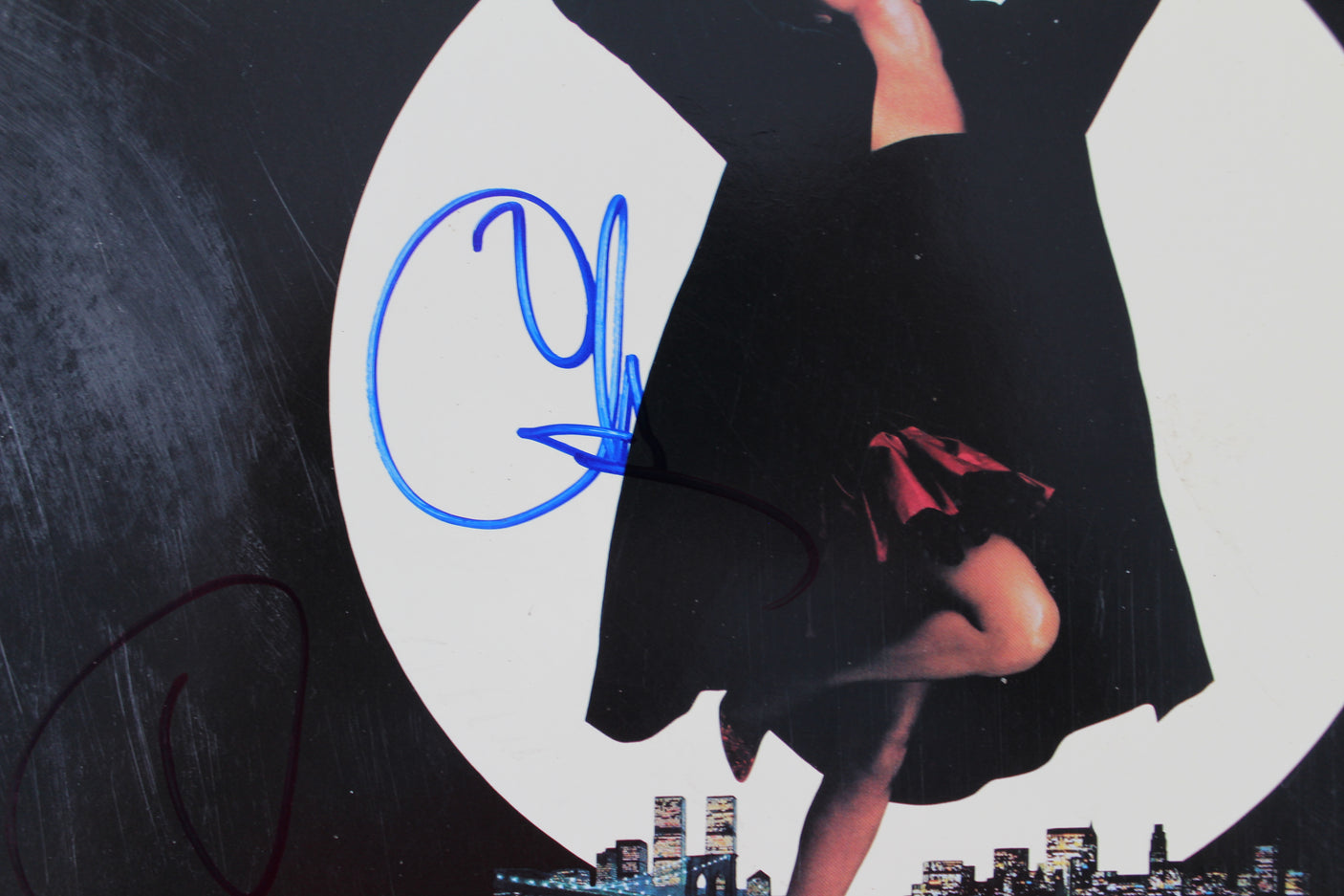 Cher Moonstruck Authentic Signed Soundtrack Laserdisc Cover w/o Disk BAS #Z83187