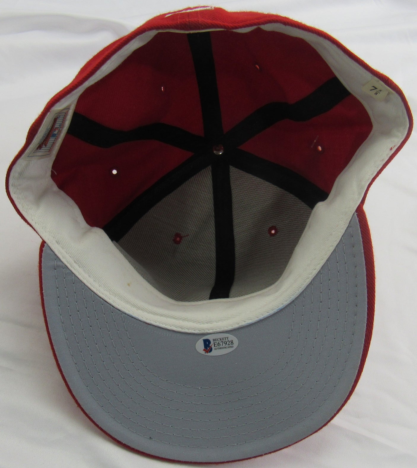 Pete Rose Signed Auto Hat Beckett E67928