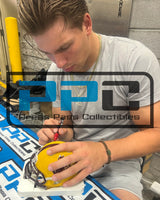 Arizona State Sam Leavitt Authentic Signed Black Speed Mini Helmet BAS Witnessed