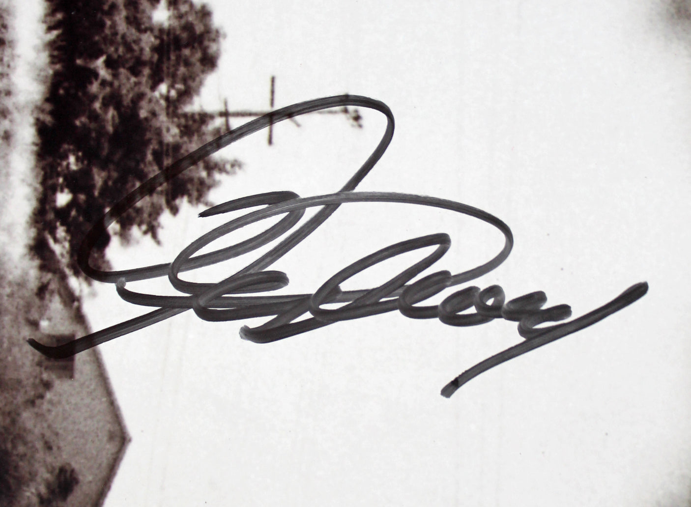 Clint Eastwood Dirty Harry Authentic Signed 16x20 B&W Photo BAS #A42897