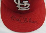 Bob Gibson Signed Auto Hat JSA D01251 NO COA