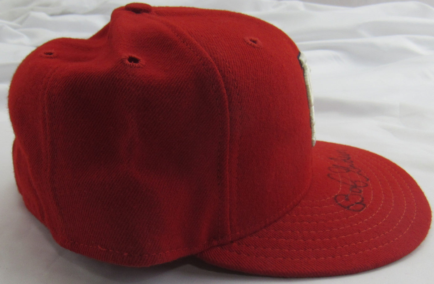 Bob Gibson Signed Auto Hat JSA D01251 NO COA