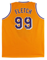 Chevy Chase Authentic Signed Yellow Fletch Jersey Autographed BAS Witnessed