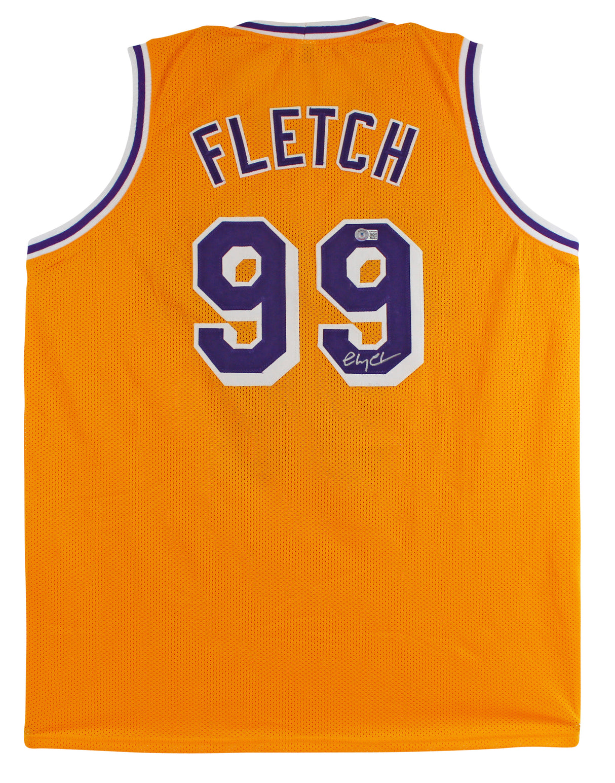 Chevy Chase Authentic Signed Yellow Fletch Jersey Autographed BAS Witnessed
