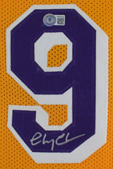 Chevy Chase Authentic Signed Yellow Fletch Jersey Autographed BAS Witnessed