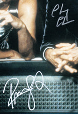 Chevy Chase & Randy Quaid Vegas Vacation Signed 16x20 Vertical Photo BAS Wit