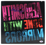 Aerosmith (5) Tyler, Perry +3 Signed Done With Mirrors Album Cover BAS #AD38588