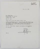Neil Armstrong Apollo 11 Authentic Signed 8.5x11 1994 Typed Letter BAS #AC33408